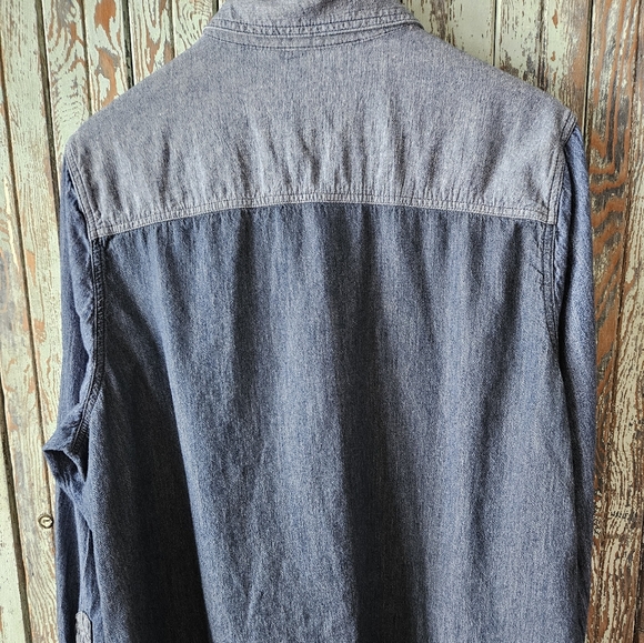Jones New York 2X Denim shirt - Picture 6 of 8